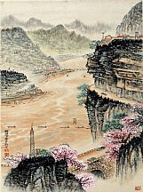 1605177_钱松喦_南京城外风景